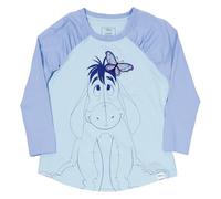 LOUNGEFLY Eeyore Shirred Raglan Tee - Winnie The Pooh