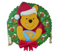 Loungefly Disney Winnie the Pooh Stuck in Wreath Glow Crossbody Bag, Multi