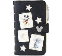 Loungefly Disney100th Anniversary Sketchbook Flap Wallet, Multi, Wallet