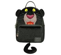 Loungefly Disney's The Jungle Book Bagheera Cosplay Double Strap Shoulder Bag, Black