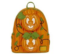 LOUNGEFLY Donald And Daisy Jack-O-Lantern Mini Backpack - Disney