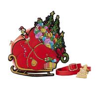 Loungefly Dr. Seuss Grinch Sleigh Crossbody Bag, Red, One Size