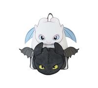 Loungefly Light Fury & Night Fury How To Train Your Dragon Backpack White