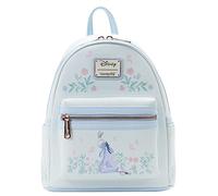 Loungefly Eeyore Mini Backpack Handbag Floral Print Double Strap Shoulder Bag, Blue, Mini, Mini Backpack