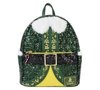 Loungefly Warner Brothers Elf Buddy Sequin Cosplay Mini Backpack