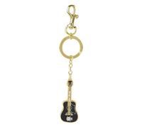 Loungefly Elvis Presley Guitar Enamel Keychain, Multicolor, One size