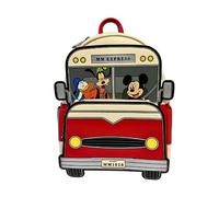 Loungefly Exclusive Disney Mickey and Friends Road Trip Double Strap Shoulder Bag, Multi
