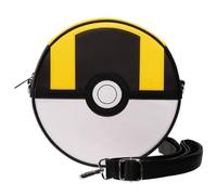 Loungefly Exclusives Pokemon Ultra Ball Crossbody Bag, Multi, Faux Leather, Adjustable Removable Strap, 10W x 10H x 3D Inches, 1.2 Pounds, Entertainment Earth Exclusive