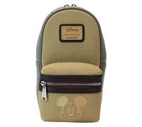 Loungefly Friends Mickey & Water Bottle Shoulder Bag Green