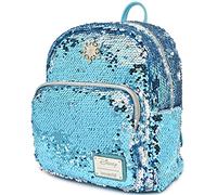 Loungefly Frozen - Elsa Women Mini Backpacks White-Blue, Faux Leather, WDBK0935