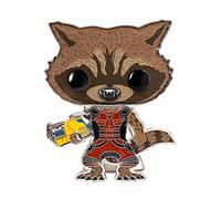Loungefly Funko POP! Enamel Pin: Rocket Raccoon - Marvel: Guardians Of the Galaxy Enamel Pins - Cute Collectable Novelty Brooch - for Backpacks & Bags - Gift Idea - Official Merchandise - Movies Fans