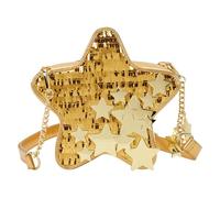 Loungefly Gold Glitter Star Crossbody Bag