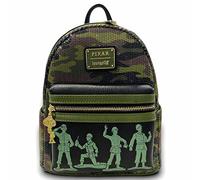 Loungefly GT Exclusive Disney Pixar Toy Story Army Men Camo Sequin Mini Backpack