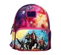 Loungefly Guardians of the Galaxy Marvel Comics Group Shot Womens Double Strap Shoulder Bag Purse, Pink, M