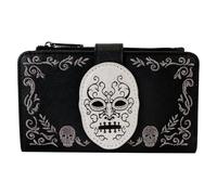 Loungefly Harry Potter Death Eater Flap Wallet, Black/White, One Size, Casual