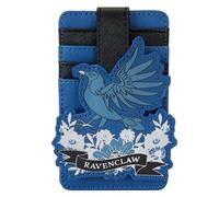 Loungefly Harry Potter Ravenclaw House Tattoo Carry Card Case, Black, Black