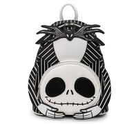 loungefly Disney Nightmare Before Christmas Headless Jack Skellington Womens Double Strap Shoulder Bag Purse