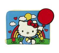 Loungefly Hello Kitty Coin Purse 50th Anniversary, Black, Black, Black, Compact