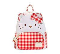 Loungefly Hello Kitty Mini Backpack Gingham Cosplay Official White One Size