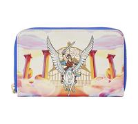 Loungefly Hercules Mount Olympus Golden Gates Zip Around Wallet, Multicolor, Zip Around Wallet