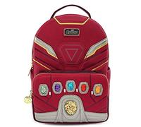 Loungefly Iron Man Mini Backpack, Red, Gold, One Size