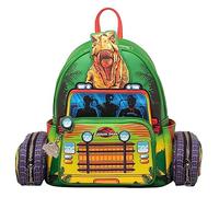 Loungefly Jurassic Park Light Up T-Rex Escape Mini Backpack, Multicolor, One Size, Jpbk0013