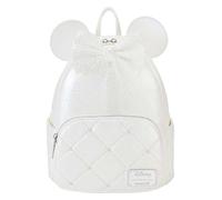 Loungefly Kids Disney Iridescent Wedding Mini Backpack White