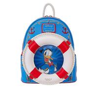 Loungefly Disney Donald Duck 90th Anniversary Lenticular Mini Backpack, Blue, S, Modern