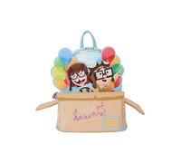 Loungefly Kids Pixar Up 15th Anniversary Spirit of Adventure Mini Backpack Gold