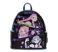 Loungefly KPop Demon Hunters HUNTR/X Mini Backpack with Photo Card Charm