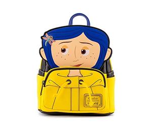 Loungefly Laika Coraline Raincoat Cosplay Women's Double Strap Shoulder Bag Purse, COBK0012, One Size, Multi