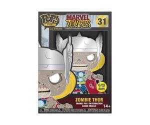 Loungefly Large Enamel Pin MARVEL: ZOMBIE THOR - Thor - Marvel Zombi (US IMPORT)