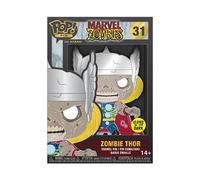 Funko Enamel Pin Marvel Zombie Thor Pop! 4" Large Collectable Novelty Brooch Official Merchandise