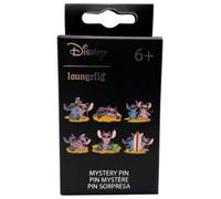Loungefly - Lilo & Stitch - Angel Beach Scene - Blind Purchase - 1 Of 6 to Collect - Lilo and Stitch - Blind Box Enamel Pins - Cute Collectable Novelty Brooch - for Backpacks & Bags - Gift Idea