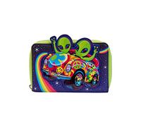 Lisa Frank Cosmic Alien Ride Zip Wallet -Loungefly Wallet