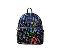 Loungefly Little Mermaid Iridescent Ursula AOP Mini Backpack Toyz N Fun Exclusive, Black, Mini