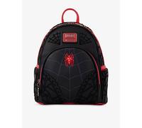 Loungefly Marvel: Spider-Man - Web - 3D Embroidered Mini Backpack with Zipper Charm - Collectible Bags