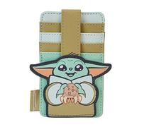 Loungefly Mandalorian Grogu & Crabbies Cardholder Clear