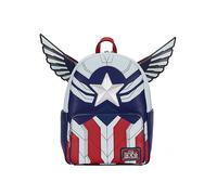 Loungefly Marvel Falcon Captain America Cosplay Mini Backpack White