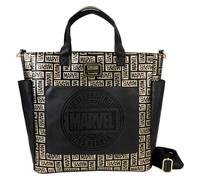 Loungefly Marvel: Marvel Logo Convertible Backpack & Tote Bag