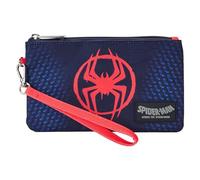 Loungefly Nylon Suit Miles Morales Spider-verse Marvel Wallet Blue Man