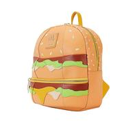 Loungefly McDonalds Big Mac Mini Backpack Gold