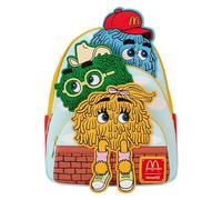 Loungefly McDonalds Triple Pocket Fry Guys Kids Mini Backpack Multi