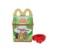 Loungefly McDonalds Vintage Happy Meal Crossbody Bag Gold