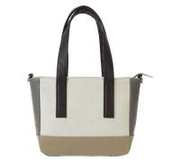 LOUNGEFLY Mickey And Friends Faux Leather And Canvas Mini Tote Bag - Disney