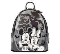 Loungefly Disney: Mickey & Minnie - Ghost - Light-Up and Glow-in-the-Dark - Mini Backpack - Collectible Bags