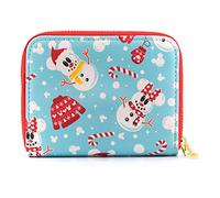 Loungefly Mickey Minnie Snowman Wallet