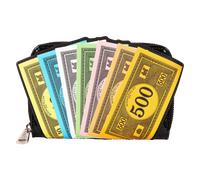 Loungefly Monopoly 90th Anniversary Money Glitter Zip Around Wallet