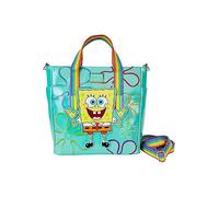 Loungefly Nickelodeon Spongebob 25th Anniversary Imagination Convertible Tote Bag Gold