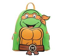 Loungefly Nickelodeon TMNT Michelangelo Cosplay Women's Backpack, Multicolor, One Size, Tmntbk0004